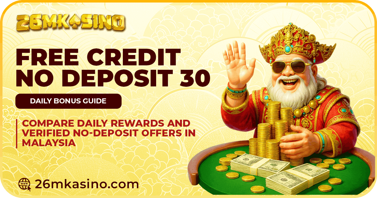 free credit no deposit 30