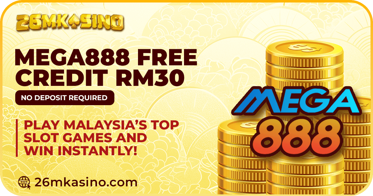 register dapat free credit mega888