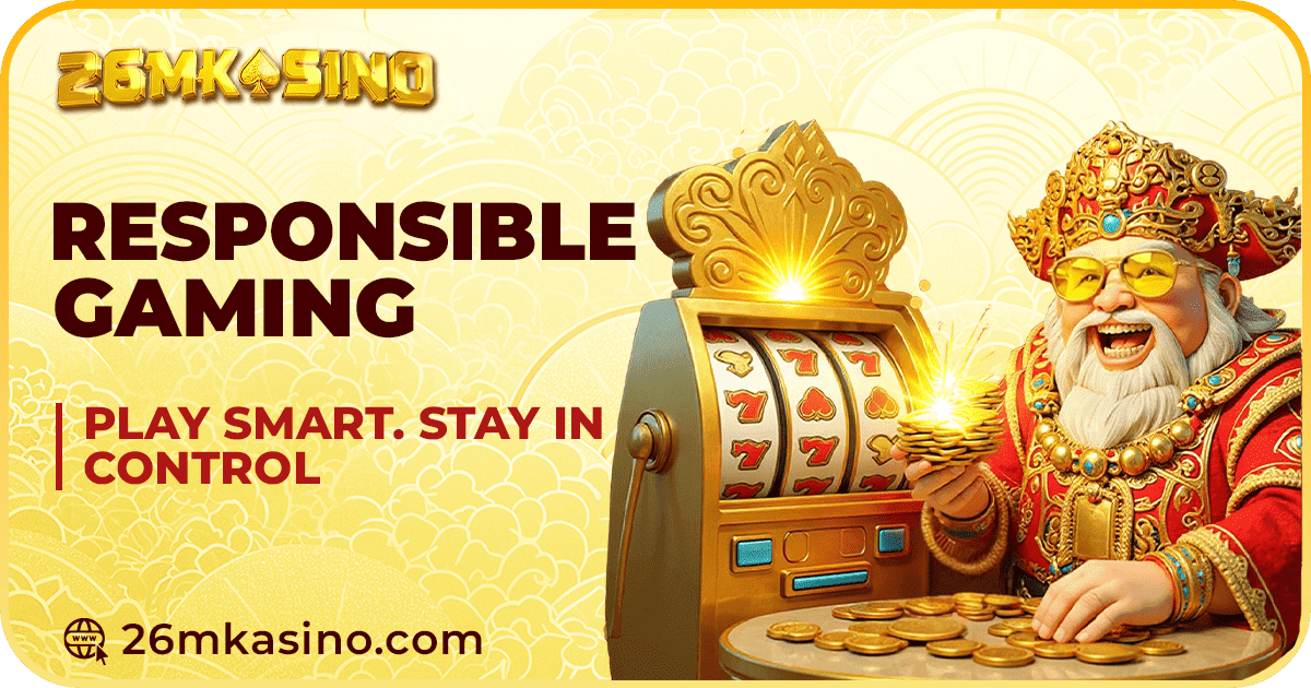 responsible gambling 26mkasino